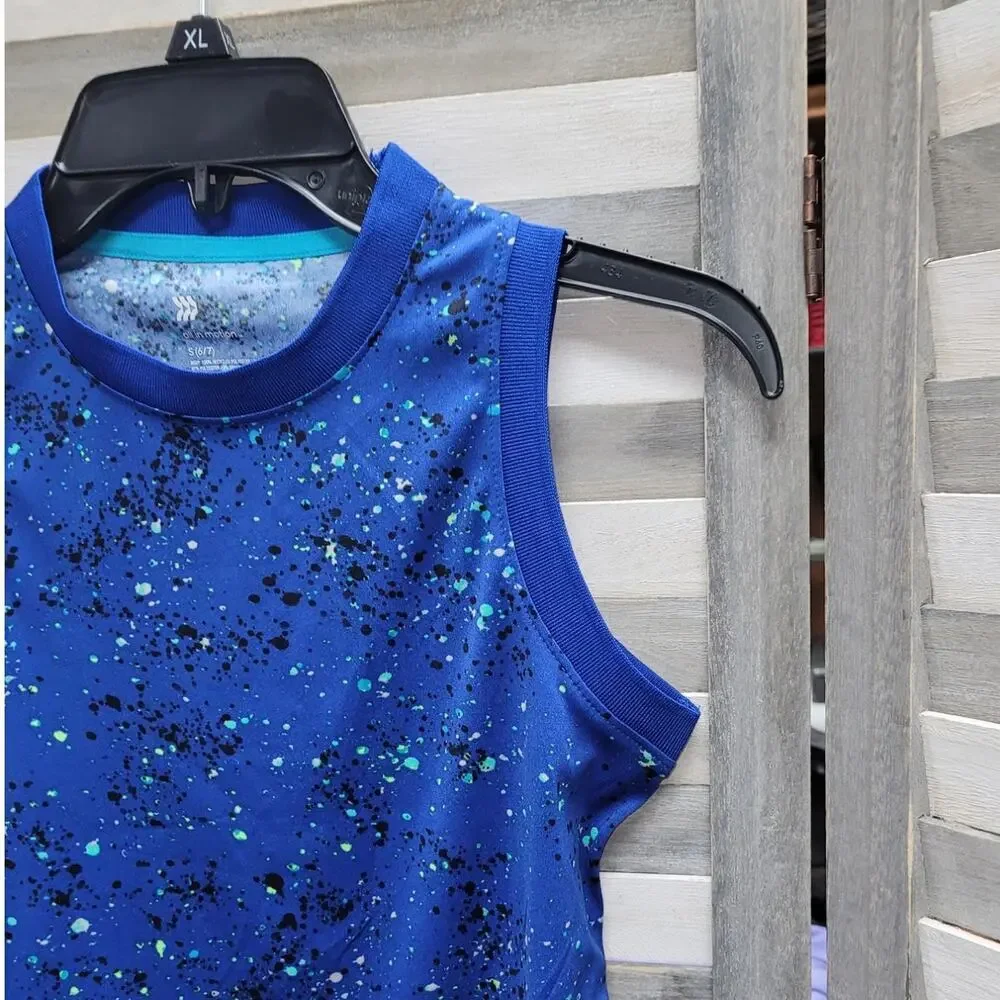 Boys' Sleeveless Printed T-Shirt | All in Motion | Small (6/7)